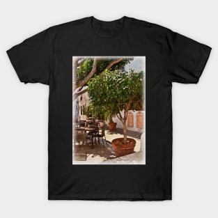 A Shaded Table in Mojácar T-Shirt